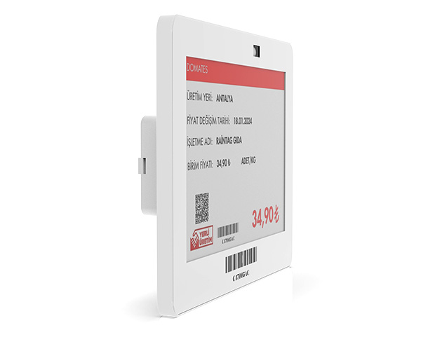 4.2 inc ESL Elektronik Raf Etiketi